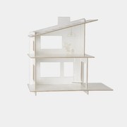 Detský drevený domček pre bábiky vila