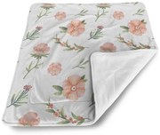 Sablio Deka pre bábätko Maľované kvety - 80x100 cm