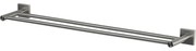 Spirella Dvojitý nástenný držiak na uteráky Nyo 60 cm, brúsená nehrdz. oceľ