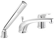 Vaňová batéria stojaca 3-otvorová Combo