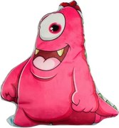 Detský dekoračný vankúš Príšerka, ružová%