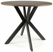 Jedálenský stôl Talia II, orech / čierna