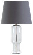 Stolná lampa Lila (02) 32x40x66 cm šedá