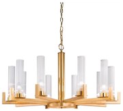 Kolarz 6009.81030 - Luster na reťazi RAGGIO 10xE14/25W/230V 24K zlato