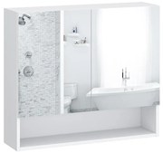 Zrkadlová skrinka Joy 80 biely