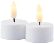 LED sviečky v súprave 2 ks (výška 2 cm) Sille Rechargeable – Sirius