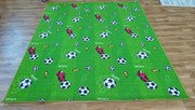 Detský koberec futbal rezaný z metráže