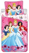 Bavlnené detské obliečky na jednolôžko 140x200 cm Princezné "Heart" – Jerry Fabrics