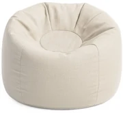 Sedací vak Outzy MeowBaby® Floreo, oat-blush-beige
