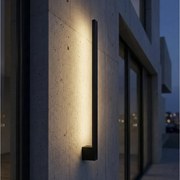 Kanlux 45870 - YALTE vonkajšie nástenné LED svietidlo LED/9W/230V 3000/4000/6500K IP54 čierne