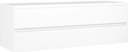 Mexen Orio, kúpeľňová skrinka pod umývadlo 140 cm, 2 zásuvky, biela matná, 91A10-14047-2-BFF01
