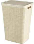 Curver Kôš na špinavú bielizeň Jute 58 l, béžová