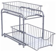 Domáci úložný organizér MARGE sivý