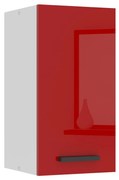 Kuchynská skrinka Belini Premium Full Version horná 30 cm červený lesk