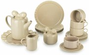 Čajový/kávový set Sofia Beige