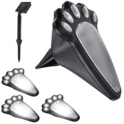 Solárne lampy LED záhradné nožičky, Verk 15902, 4ks