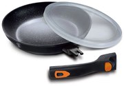 BerlingerHaus panvica 28cm s odnímateľnou rúčkou Granit Diamont Line