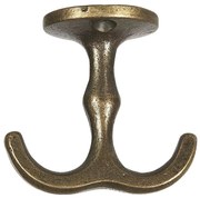 Ib Laursen Kovový dvojitý háčik Double Gold