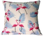 INTERMEDIC SK Obliečka na vankúš Plameniak tyrkys 40x40cm