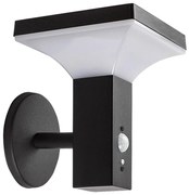 Rabalux 77044 - LED solárne nástenné svietidlo GELEEN LED/4W/230V IP44 čierne