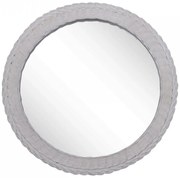 Krémové antik nástenné zrkadlo Braide - 29*1,5 cm