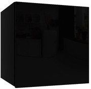 Závesná skrinka Izumi-20-BL čierna mat/lesk