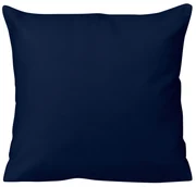 SATÉNOVÁ OBLIEČKA NA VANKÚŠ 40X40CM TMAVOMODRÁ