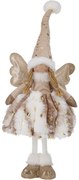 Svietiaca vianočná dekorácia Anjel stojaci, 50 cm, LED, na batérie