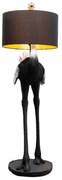Animal Ostrich stojacia lampa čierna 147 cm