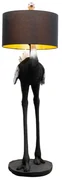 Animal Ostrich stojacia lampa čierna 147 cm