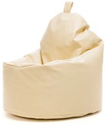 INTERMEDIC SK Sedací vak Yoko Ekokoža – 70x75 cm, rôzne farby Farba: E02 - Krémová svetlá (ekokoža)