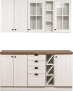 Kuchynská linka PROVENCE  160, sosna andersen / dub Lancelot