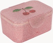 Detská trblietavá škatuľa na obed Cherry