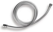 Novaservis - sprchová hadica plastová, 150 cm, strieborná, SILVER/151,0