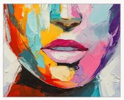 Nástenná dekorácia's rámom Colourful Emotions