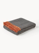 Prehoz so vzorom rybej kosti Agatha