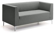 Pohovka CASUAL, 2-miestna, látka CURA, antracit