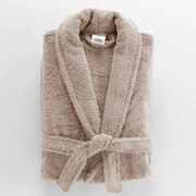 Svetlohnedý bavlnený župan veľkosť M Tendresse – douceur d'intérieur