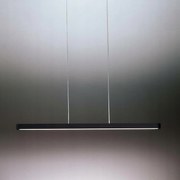Artemide Talo závesné Led svietidlo 90 cm, matná čierna, 3707 lm