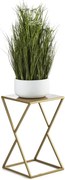 STOJAN NA KVETINÁČ LOFT3 40X24X24 CM ZLATÁ