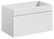 Kúpeľňová skrinka pod umývadlo Iconic 80 cm biela