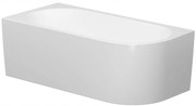 Cersanit Crea, voľne stojaca akrylátová vaňa k stene 170x82 cm ľavá, S301-329