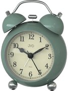 Ručičkový budík JVD SRP2810.3 – tichý budík s osvetlením a moderným dizajnom, 16,5 cm