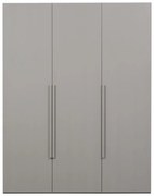 Sivá modulárna skriňa 165x210 cm Rens – WOOOD