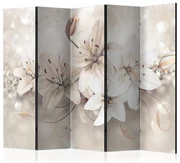 Artgeist Paraván - Diamond Lilies II [Room Dividers]