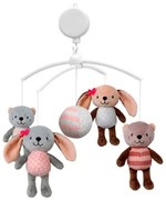 BABY MIX Kolotoč nad postieľku Baby Mix Králik a priatelia