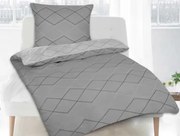 Obliečky Henrike, šedá bavlna%