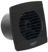 Cata Cata, UC-12 TH kúpeľňový ventilátor axiálny s automatom, 12W, potrubie 120mm, čierna, 01302200