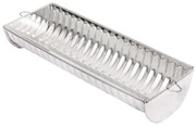Forma srnčí chrbát 123/30cm pocínovaný plech KLC