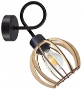 BERGE Nástenné LED svietidlo LOFT 1xE27 - malá guľa